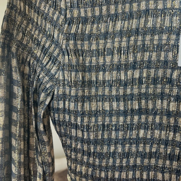 Loveshackfancy *BRAND NEW* Smocked Metallic Dress - Picture 3 of 3